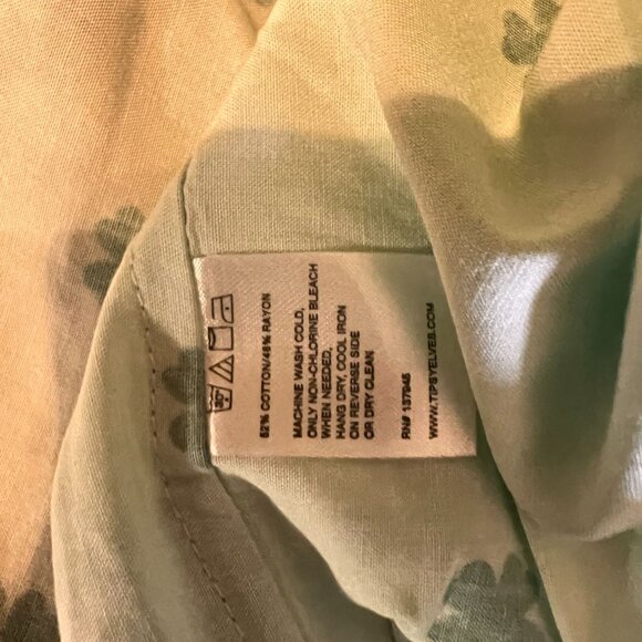 Tipsy Elves Mens Green Clover Short Sleeve Button-Up Shirt St. Patricks Day S - Picture 8 of 8